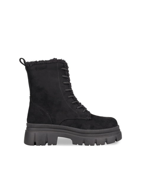 MIGATO Black boot with fur