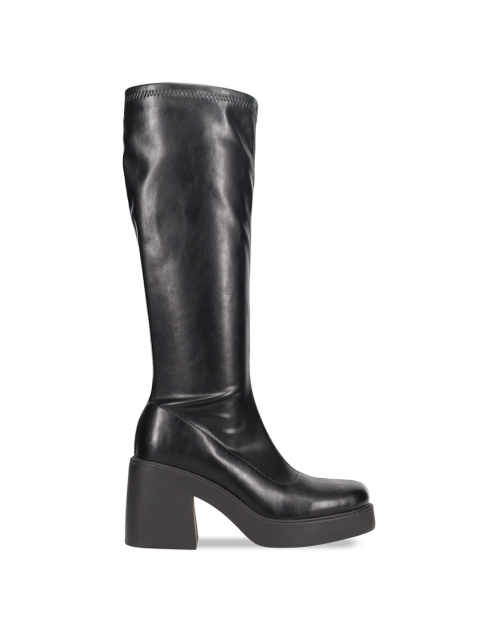 MIGATO Black Women's Over The Knee Boots