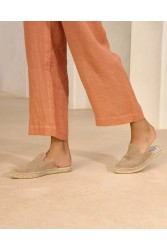 MANEBÌ Beige Women's mules from soft suede