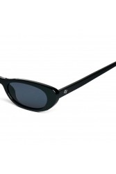 A\V SUNGLASSES Raya Black Μαύρα γυαλιά ηλίου με γκρι φακούς