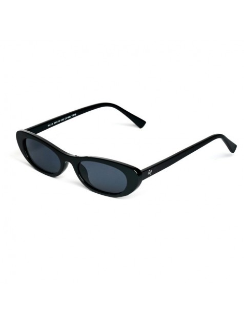 A\V SUNGLASSES Raya Black Μαύρα γυαλιά ηλίου με γκρι φακούς