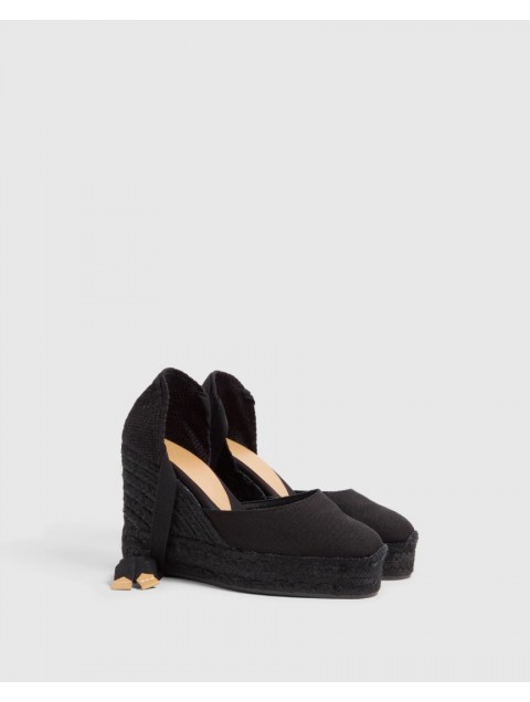 CASTAÑER Carina Black women's espadrilles