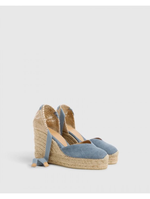 CASTAÑER Chiara Blue women's espadrilles