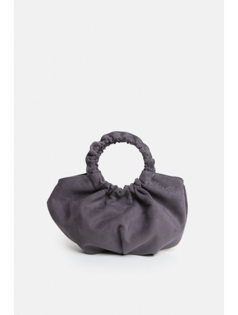 ELENA ATHANASIOU Bon Bon Bracelet Grey Γκρι γυναικείο τσαντάκι χειρός 