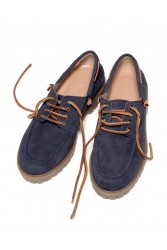 'ESIOT KOUMAROS| Μπλε Unisex Boatshoes