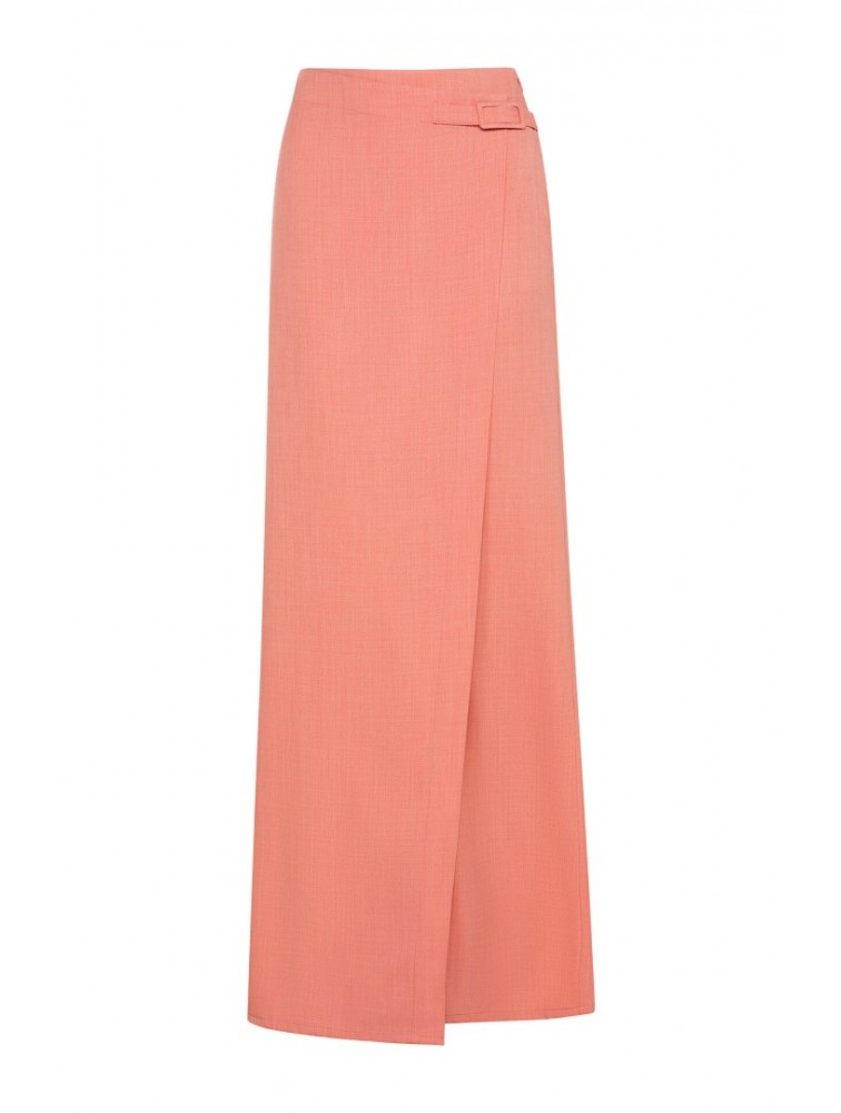 LA CHAINE Bisou midi skirt Peach midi skirt