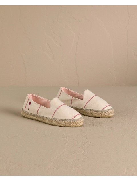 MANEBÌ Woven Canvas Flat Espadrilles Portofino MANEBÌ Woven Canvas Flat Espadrilles Portofino