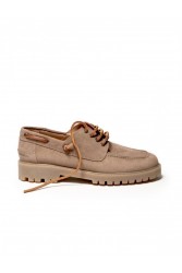 'ESIOT LAGKADI| Μπεζ Unisex Boatshoes