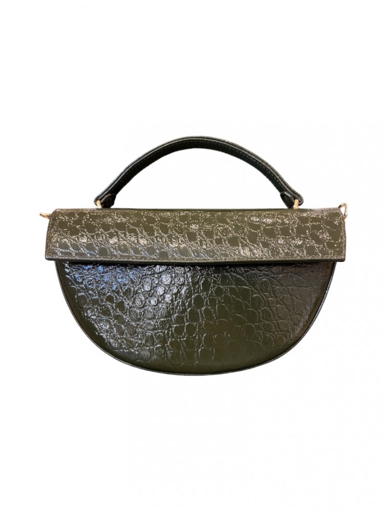 LA CHAINE Kallisti Khaki Bag Χακί τσάντα