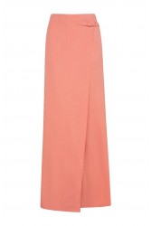LA CHAINE Bisou midi skirt Peach midi skirt