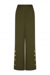 LA CHAINE Chimera Pants Khaki Χακί Παντελόνα