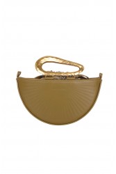 LA CHAINE Daphne Khaki Bag Χακί τσάντα
