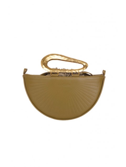 LA CHAINE Daphne Khaki Bag