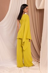 LA CHAINE Sunlight Pants Lime Λάιμ Παντελόνα