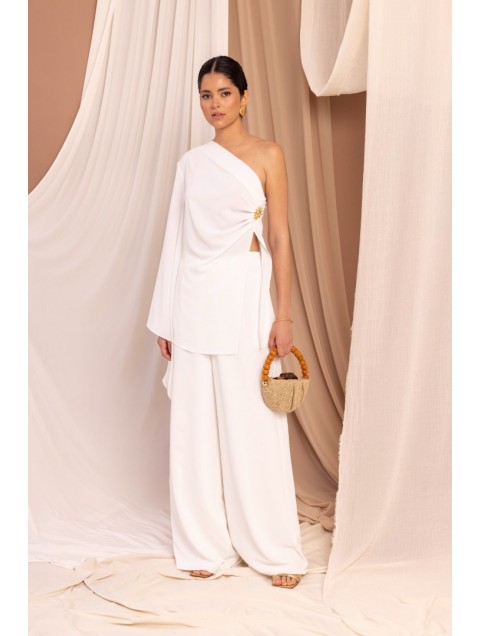 LA CHAINE Sunlight Pants Pure White LA CHAINE Sunlight Pants Pure White