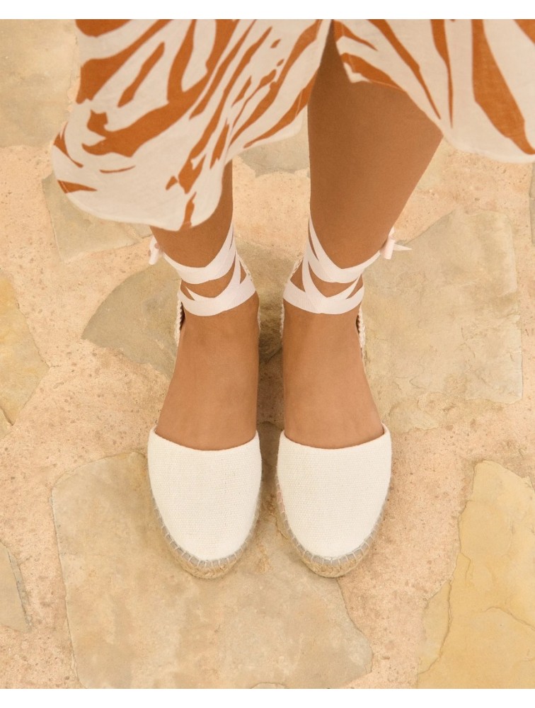 MANEBÌ Organic Hemp Flat Valenciana Espadrilles La Havana Εσπαντρίγιες από οργανικό λινό