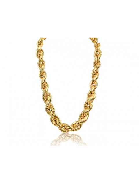 MÉRBABE 18K Octavia Necklace Gold Plated Brass Necklace