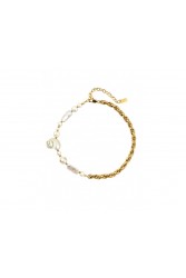 MÉRBABE 18k GENAYA Necklace Κολιέ Από Επιχρυσωμένο Ανοξείδωτο Ατσάλι