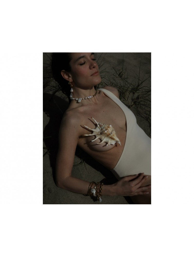 MÉRBABE 18k GENAYA Necklace Κολιέ Από Επιχρυσωμένο Ανοξείδωτο Ατσάλι
