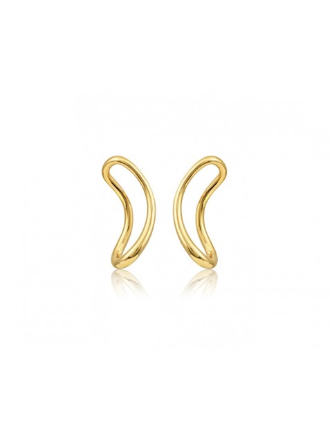 MÉRBABE 24K Alaia Earrings Gold Plated Stainless Steel Earrings