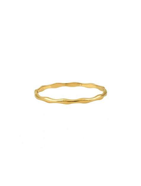 MÉRBABE 24K Julia Bangle Bracelet Χρυσό Βραχιόλι Από Επίχρυσο Ατσάλι