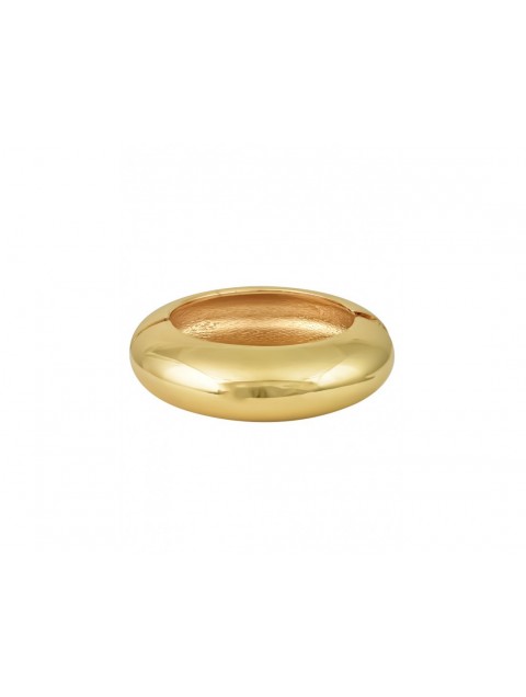 MÉRBABE 24K Madisson Bangle Bracelet Gold Plated Stainless Steel