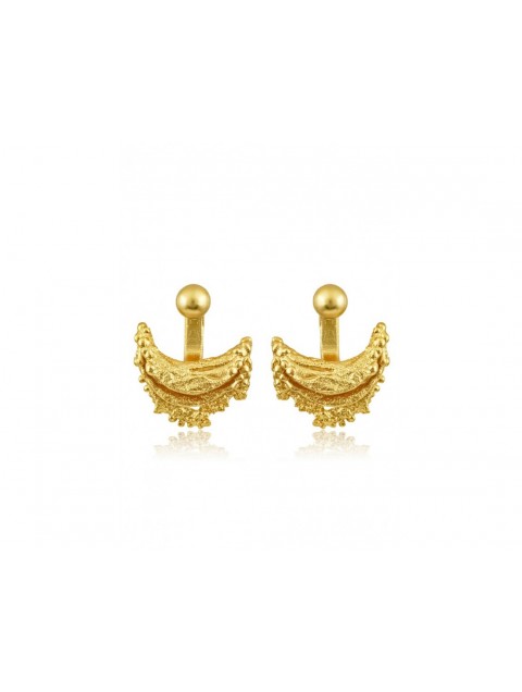 MÉRBABE 24K Viviane Earrings Gold Plated Stainless Steel Earrings