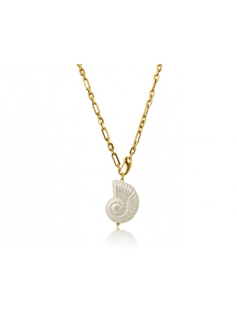 MÉRBABE 24k CERELIA Necklace Κολιέ Από Επιχρυσωμένο Ανοξείδωτο Ατσάλι