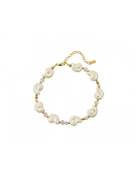MÉRBABE ISOLDE Necklace Κολιέ Από Κεραμικά Κοχύλια