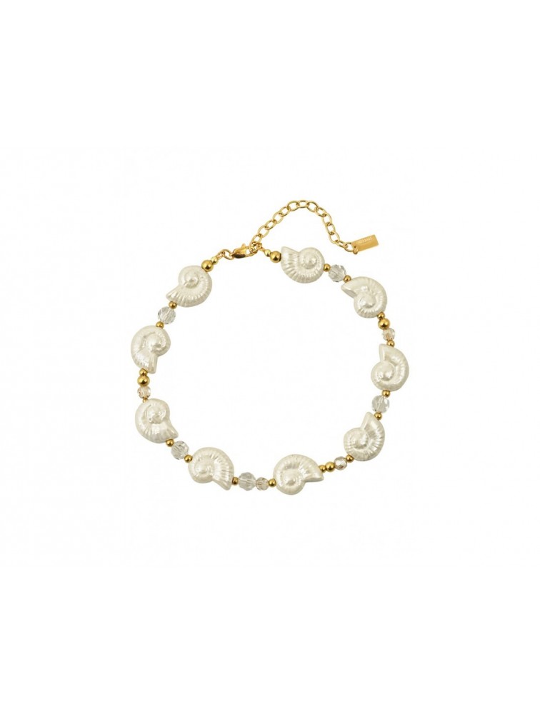 MÉRBABE ISOLDE Necklace Κολιέ Από Κεραμικά Κοχύλια