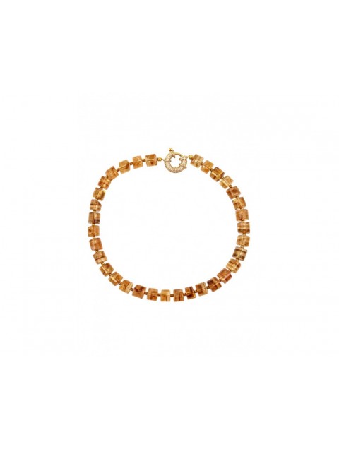 MÉRBABE Myrtle Necklace Brown Brown Citrine Quartz Necklace