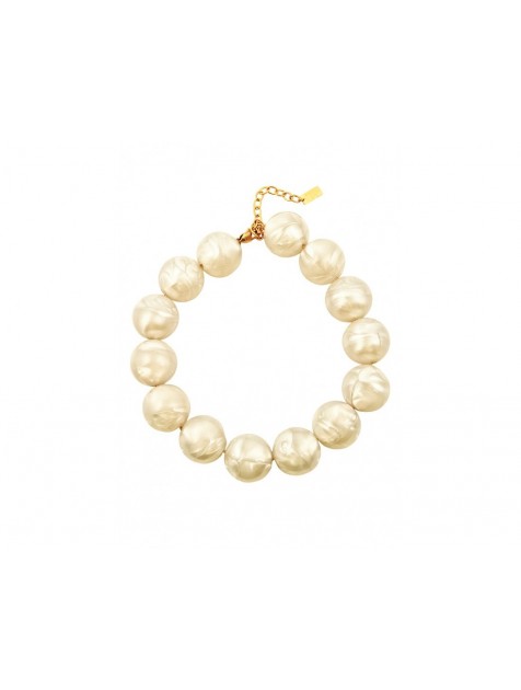 MÉRBABE ODETTE Necklace Κολιέ Περλέ Με Ακρυλικές Χάντρες  