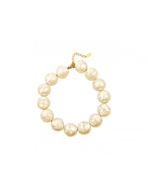 MÉRBABE ODETTE Necklace Κολιέ Περλέ Με Ακρυλικές Χάντρες  