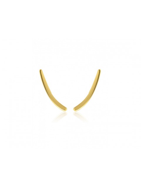 MÉRBABE 18K HADLEE Earrings Σκουλαρίκια Από 18K Επίχρυσο Ασήμι 925