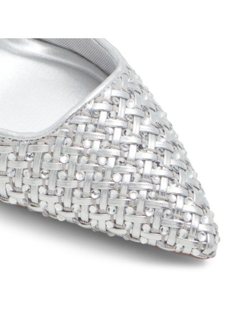 ALDO ELEONORE Silver Women's Heels ALDO ELEONORE Silver Women's Heels