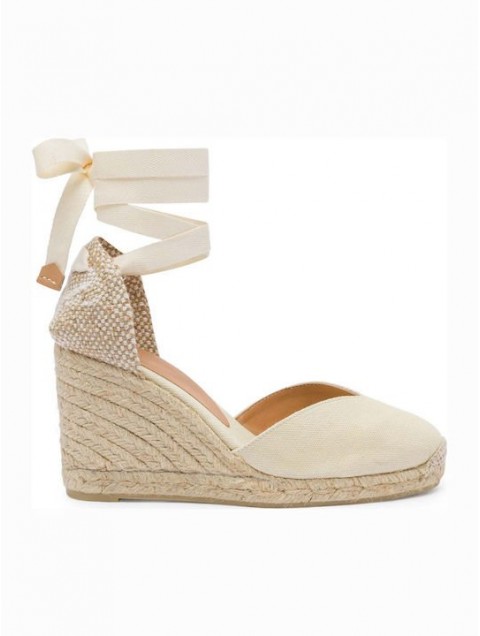 CASTAÑER Chiara Ecru women's espadrilles