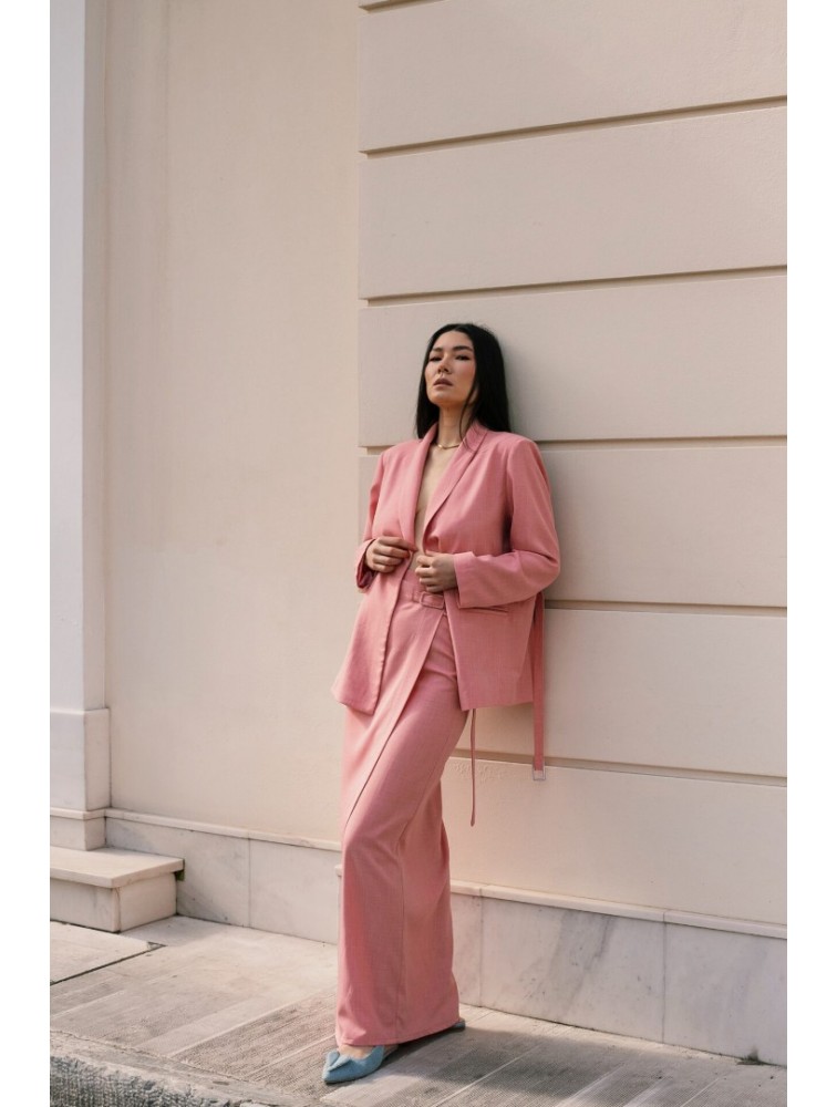 LA CHAINE Bisou midi skirt Peach midi skirt