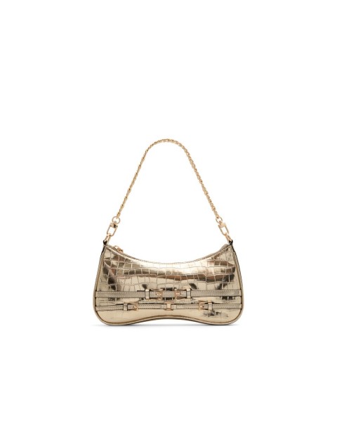 ALDO JAYME Women's Gold Buckle Shoulder Bag ALDO JAYME Women's Gold Buckle Shoulder Bag