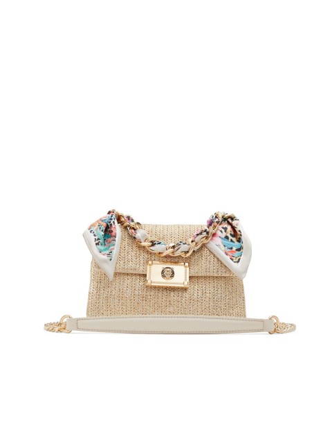 ALDO JERMEYSTRAW Beige cross body bag