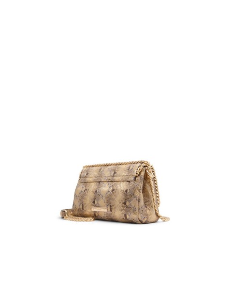 ALDO KAYLEY Gold women's bag with animal print ALDO KAYLEY Gold women's bag with animal print