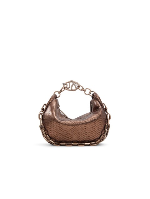ALDO PYTHON Bronze Women's Shoulder Bag