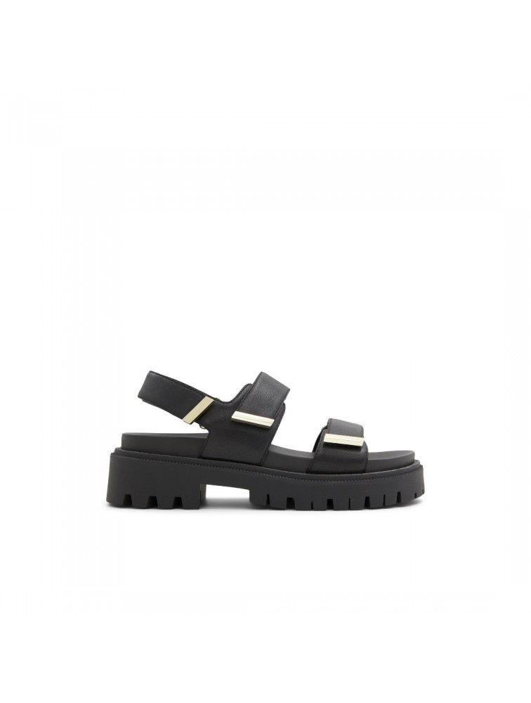 Aldo black platform sandals on sale