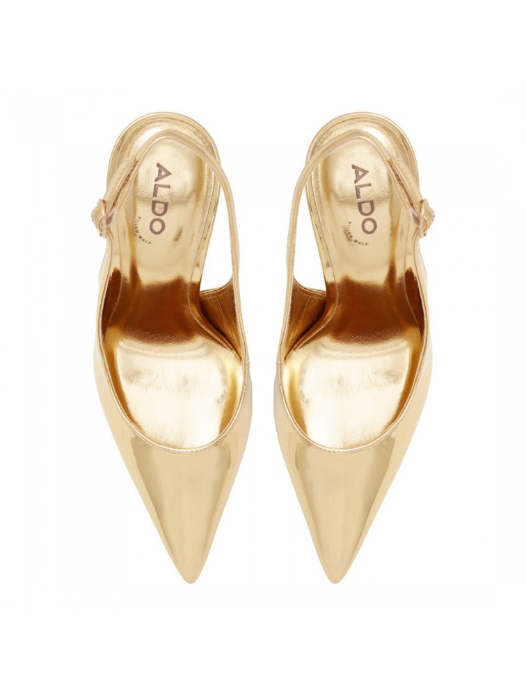 Aldo gold heels clearance