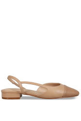 MIGATO Camel heeled women's ballerina