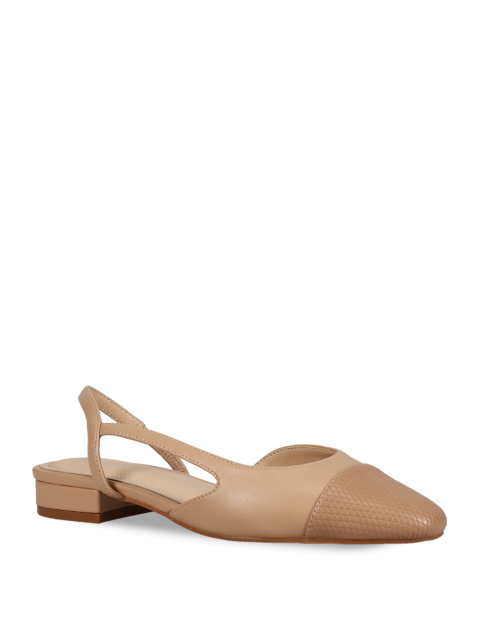 MIGATO Camel heeled women's ballerina
