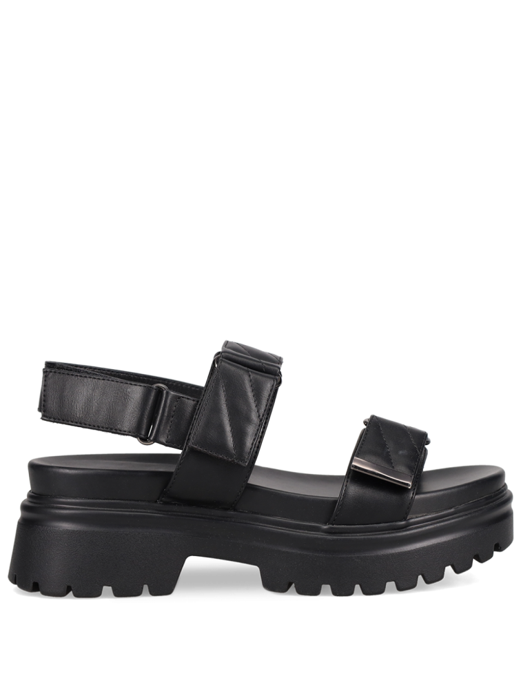 MIGATO Black Women's Flatforms