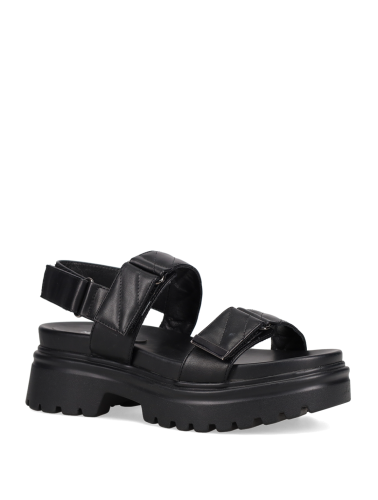 MIGATO Black Women's Flatforms