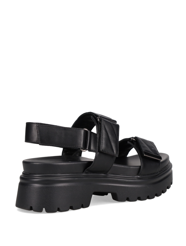MIGATO Black Women's Flatforms