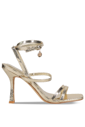 MIGATO Gold Women's Sandals With Straps