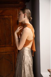 NIDODILEDA Valor Scarf Burnt Orange